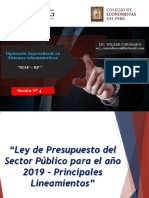 Sesión #4: Diplomado Especializado en Sistemas Administrativos