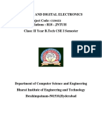 Analog and Digital Electronics 2021