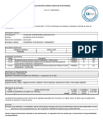 Formulario de Declaración de Inicio de Actividades Realizada en El Servicio de Impuestos Internos