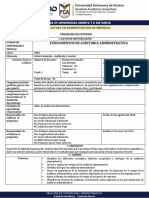 Fundamentos de Auditoria Administrativa