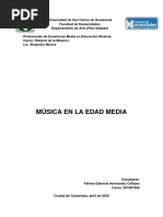 Música en La Edad Media