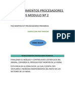 Modulo 2 Establecimientos Procesdadores Primarios