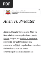 Alien vs. Predator - Wikipedia, La Enciclopedia Libre