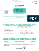 Fiche Conjugaison CM1-CM2 - L - Imparfait