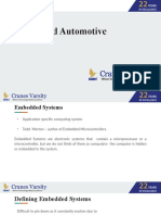 E-Book PPT On Embedded Embedded Automotive, New