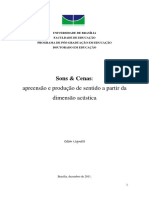 LIGNELLI, C. Sons e Cenas - Apreensão e Produção de Sentido A Partir Da Dimensão Acústica