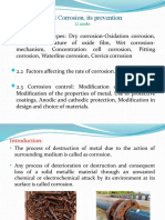 Metal Corrosion and Its Prevention Part - 1