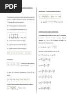 Ejercicios y Problemas de Progresion Aritmetica