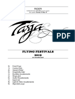 TT19 - Technical Rider - Flying - Festival shows-NO Acoustic