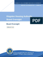 Kingston Housing Authority Board Audit