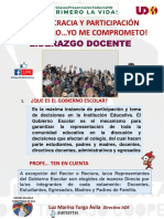 Gobierno Escolar - Democracia y Participacion 2021