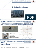 Aula 4: Oscilações e Ondas