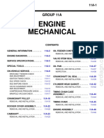 Engine Mechanical: Group 11A