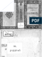 Francisco A. Commelerán. Crestomatía Latina de Autores Sagrados y Profanos. Elegidos, Anotados y Gradualmente Dispuestos 1888