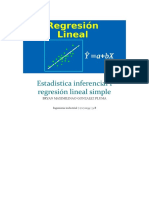 Estadistica Inferencial 1 Regresion Lineal Simple