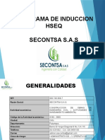 Inducion Hseq Secontsa S.A.S.