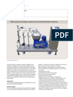 Clara 20: Multi-Purpose Centrifuge Module For Food and Fermentation Industries