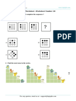 Superworksheet::Worksheet Number:20: 1 - Find The Image Which Will Complete The Sequence ?