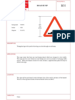 Traffic Signs Manual: Road Hump