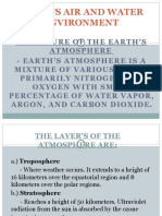 Earth's Air and Water Environment