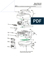 Spare Parts List Desktop Printers GX430t - GX43-1X2XXX-XXX (