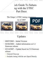 UTEC Quick Guide Part Deux