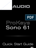 Sono 61: Quick Start Guide