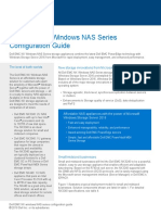 Dell EMC NX Windows NAS Series Configuration Guide: New Storage Innovations From Microsoft The Best of Both Worlds