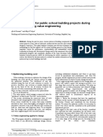 Cost Optimization For Public School Building Proje