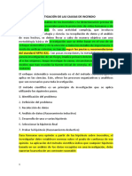 Investigación de Las Causas de Incendio Pacarsa S.A