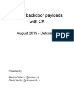 WritingCustomPayloads Defcon27 LabGuide