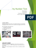 Angularity Number Test: Sushrut Gautam KCE074BCE089 Transportation Engineering II Khwopa College of Engineering