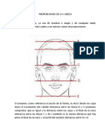 Proporciones de La Cabeza