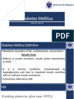 Diabetes Mellitus