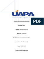 Trabajo Final Filosofia General UAPA.