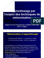 0 - Lapprentissage Par Lemploi Des Techniques de Mémorisation