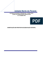 Gamificação em Propostas de Educação Infantil