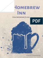 (Item Inventory) The Homebrew Inn