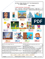 2020-2021 Educational Year, Potpori Revision of 3 Unit (Downtown) For 6 Grade Students