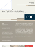 Survey of IAS Officers CPR The Pandemic and Public Administration - SCI - Feb 11