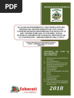 005 y 006 Plan de Mantenimiento (2 Sistemas Palmanayoc II e Higueronniyoc - CCPP Accopampa)