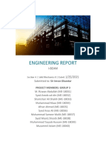 Engineering Report: I-Beam 1/25/2021