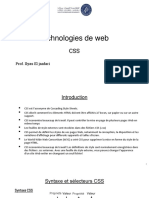 Technologie de Web CH3 CSS