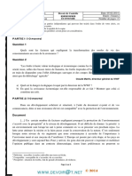 Devoir de Contrôle N°2 - Économie - Bac Economie & Gestion (2013-2014) MR Kamel Ajour