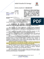 Resolução 006cep - 2020 Calendário UEM