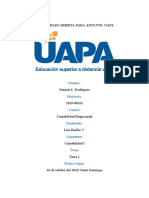 Tarea 1, Contabilidad I