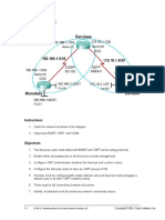 CCNA 3 Practice Lab Solutions: Instructions