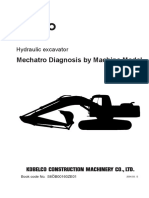 Mechatro Diagnosis by Machine Model: Hydraulic Excavator