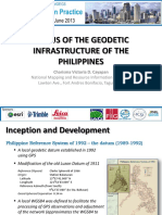 Status of The Geodetic Infrastructure of The Philippines