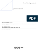 Gérard Verbeke, Comment Aristote Conçoit-Il L'immatériel ?